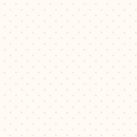 Riley Blake Bee Cross Stitch On Cloud quilting cotton fabric in Coral