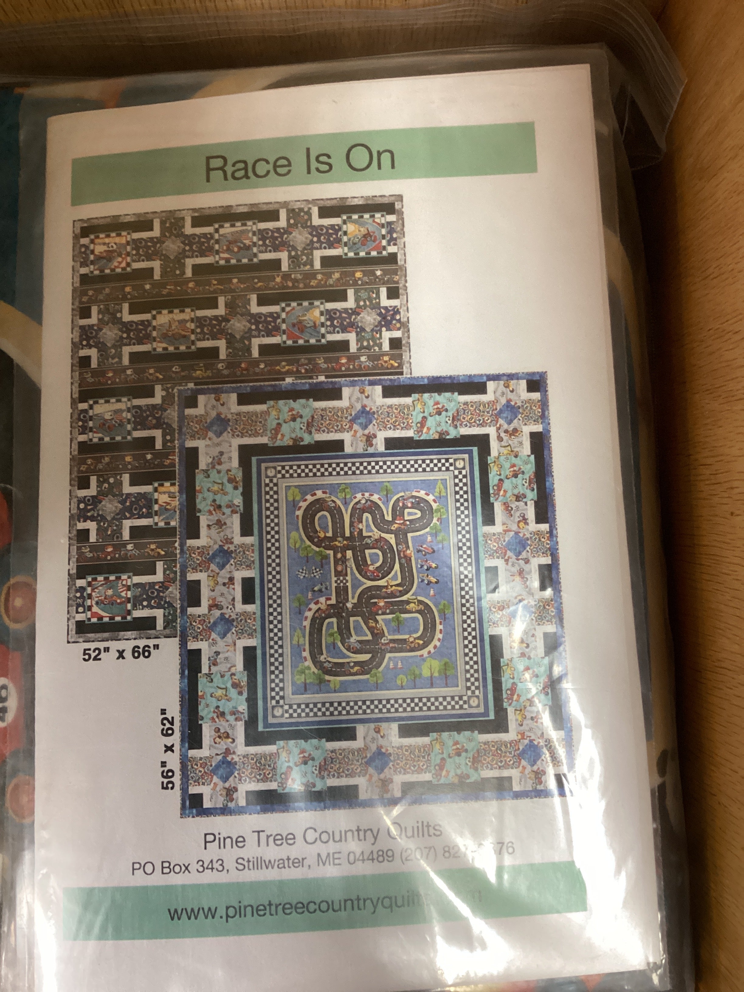 Race is On Turbo Tykes Mat Kit