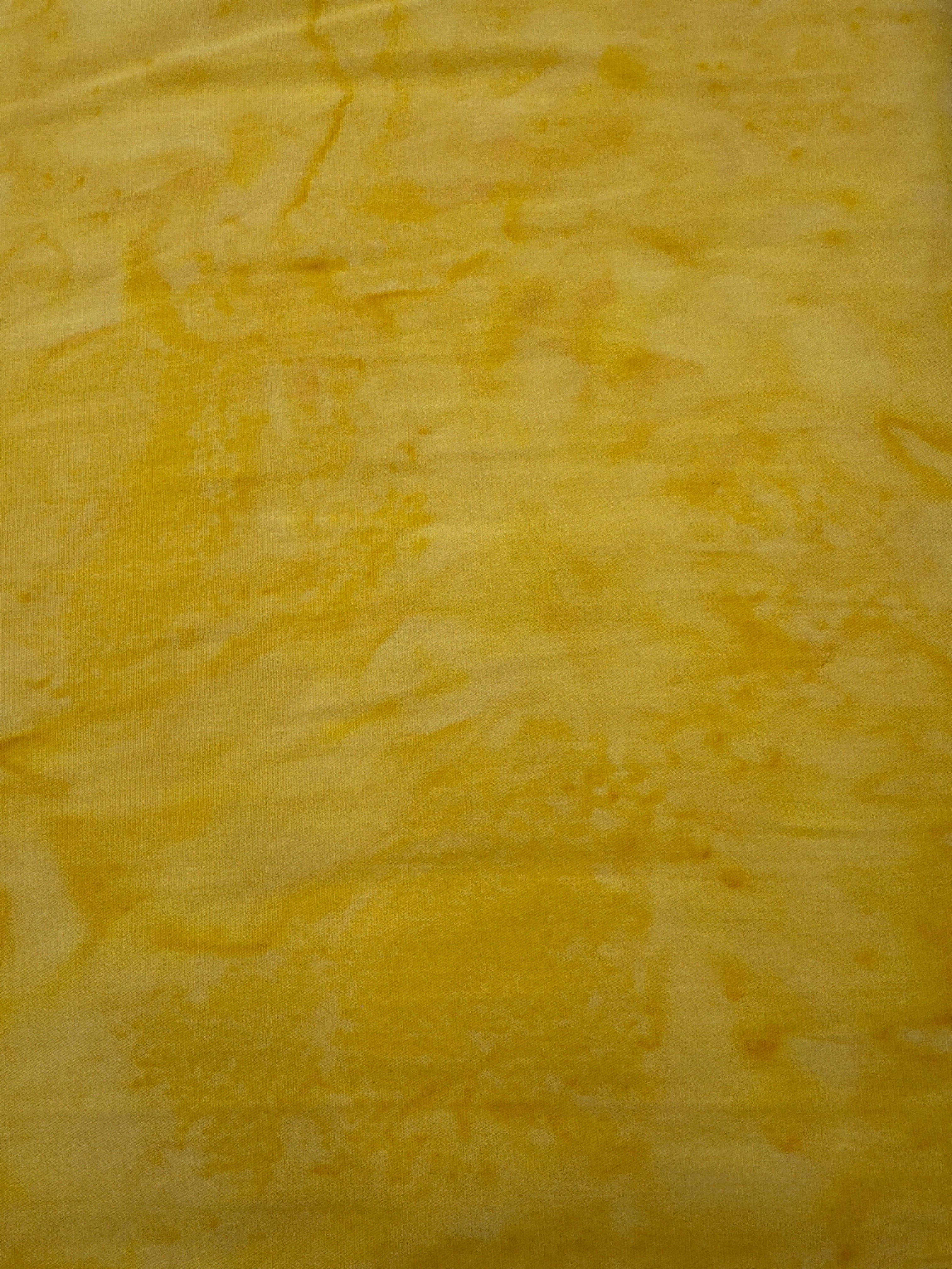 Dandelion Watercolor Basic yellow blender quilting fabric by Hoffman Fabrics