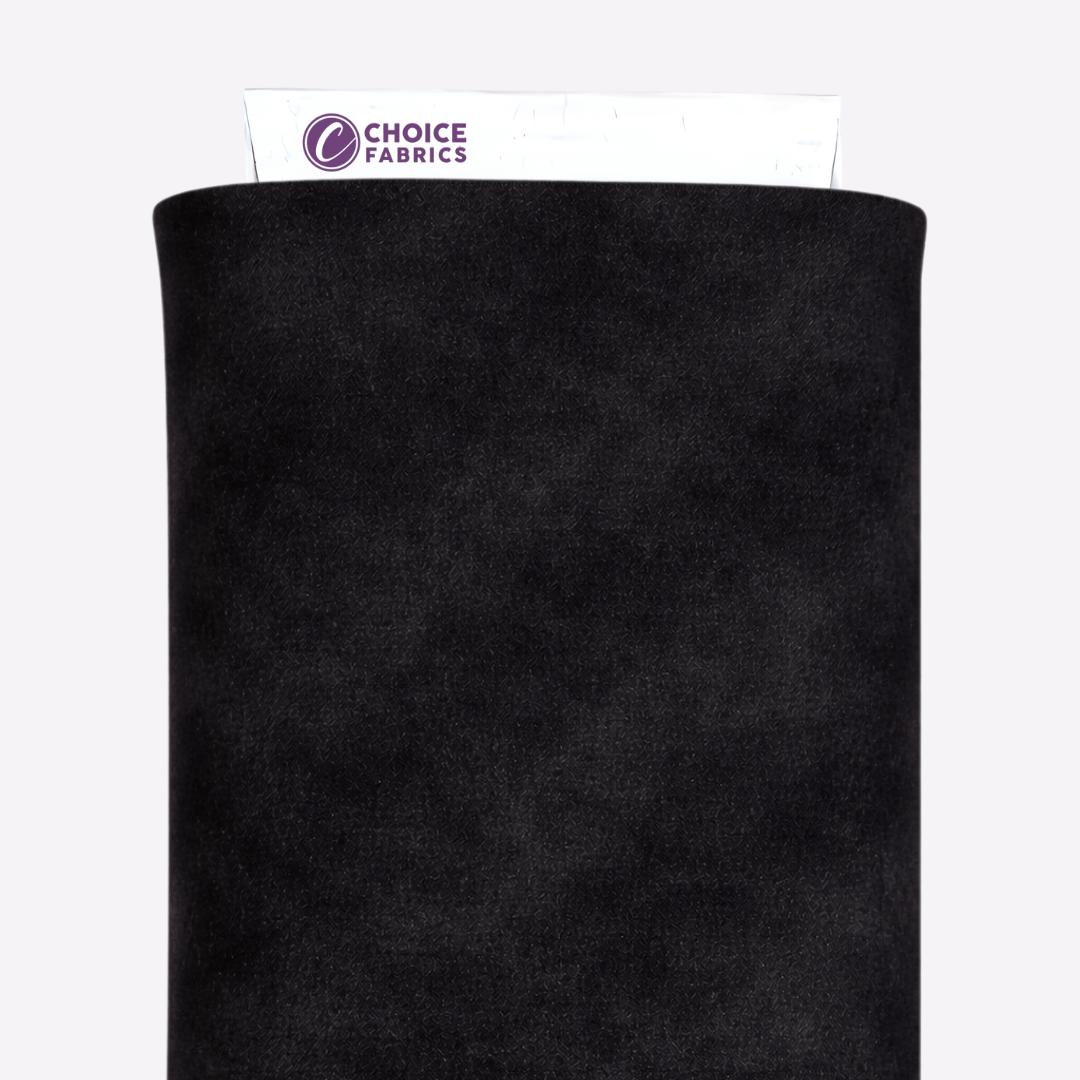 Color Waves 108" Supreme Backings - Black Wideback Fabric Per Yard
