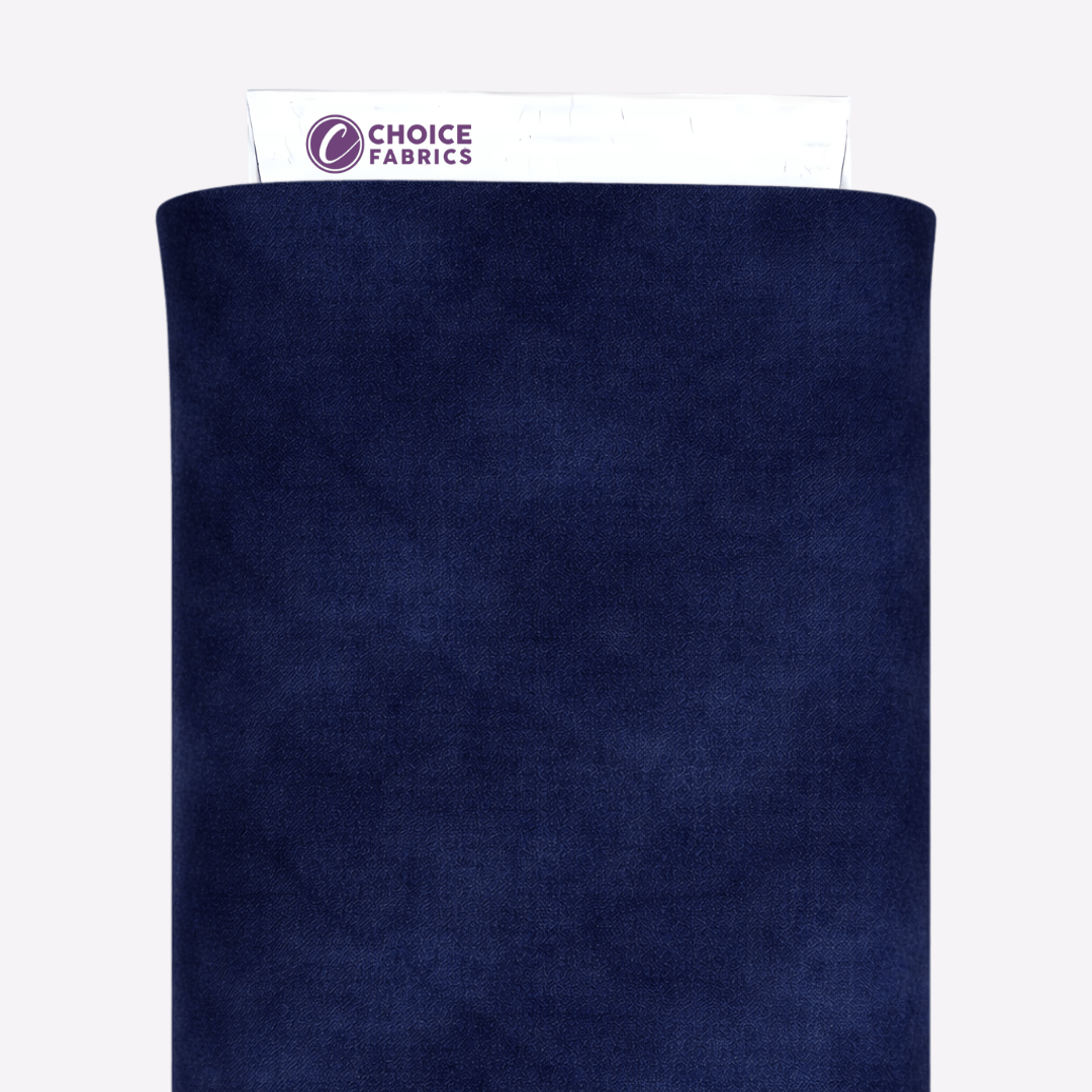 Color Waves 108" Supreme Backings - Navy Wideback Fabric Per Yard