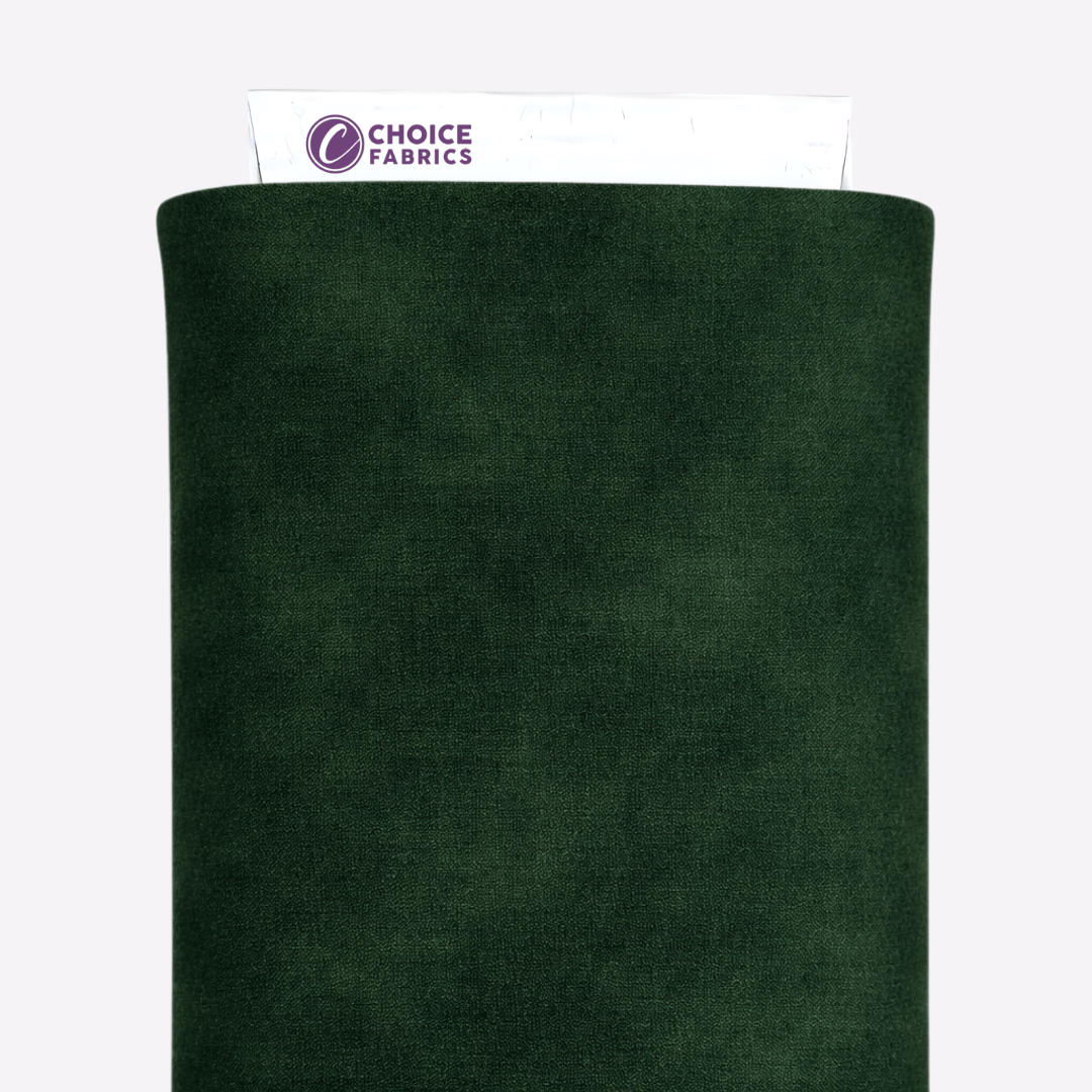 Color Waves 108" Supreme Backings - Hunter Green Wideback Fabric Per Yard