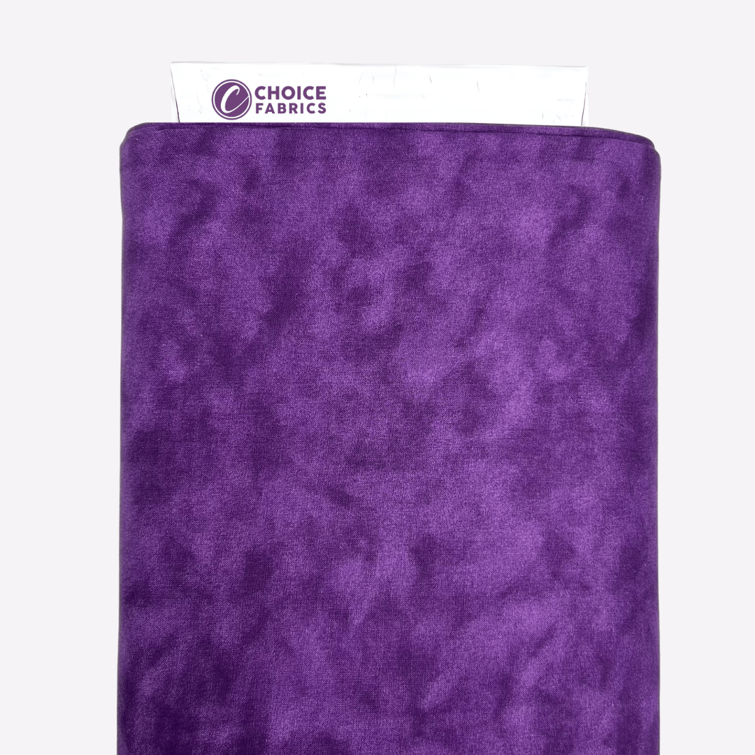 Purple Color Waves 108" Supreme Backings - Purple fabric per yard