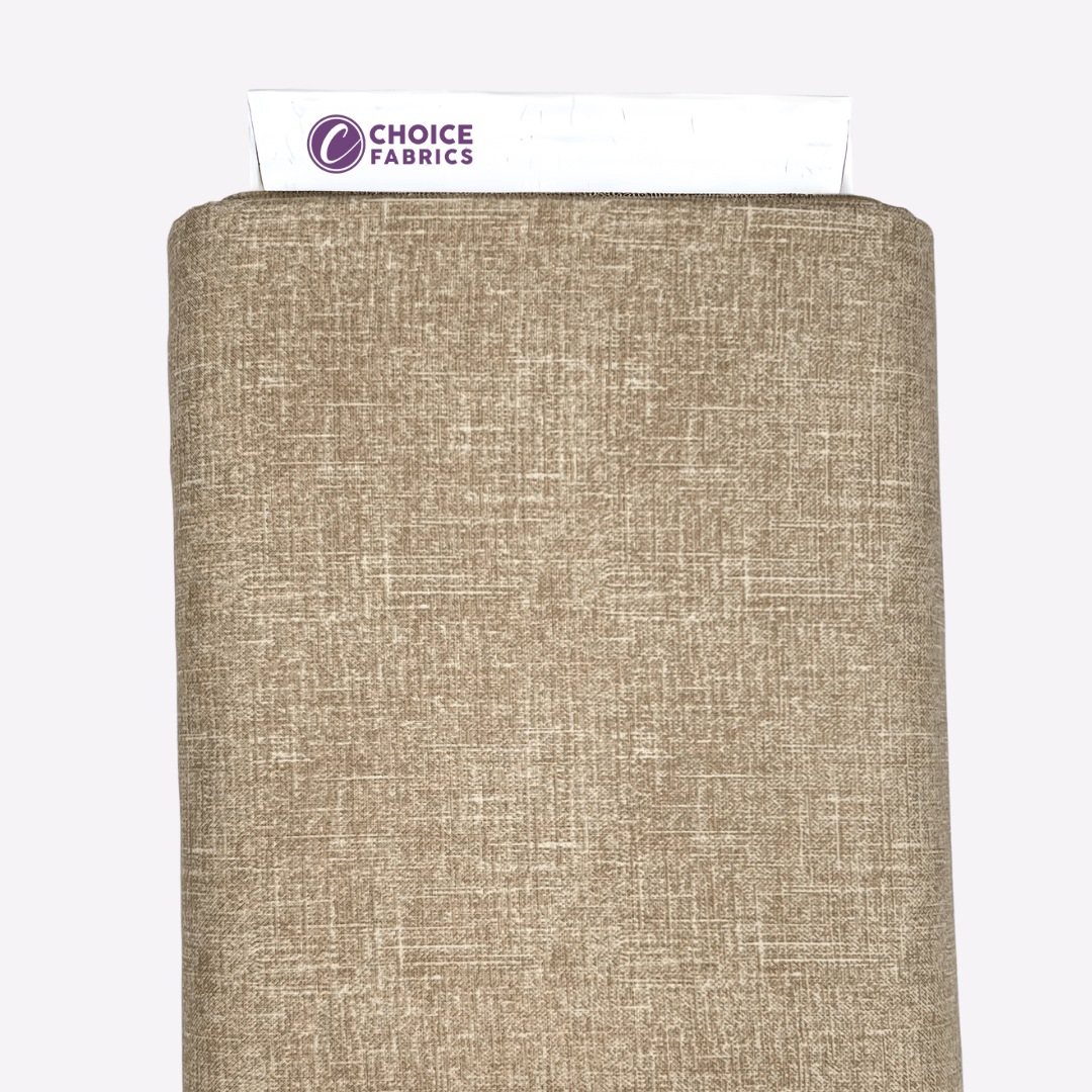 Brown Natural Grain of Color 108" Supreme Backings - Tan fabric per yard