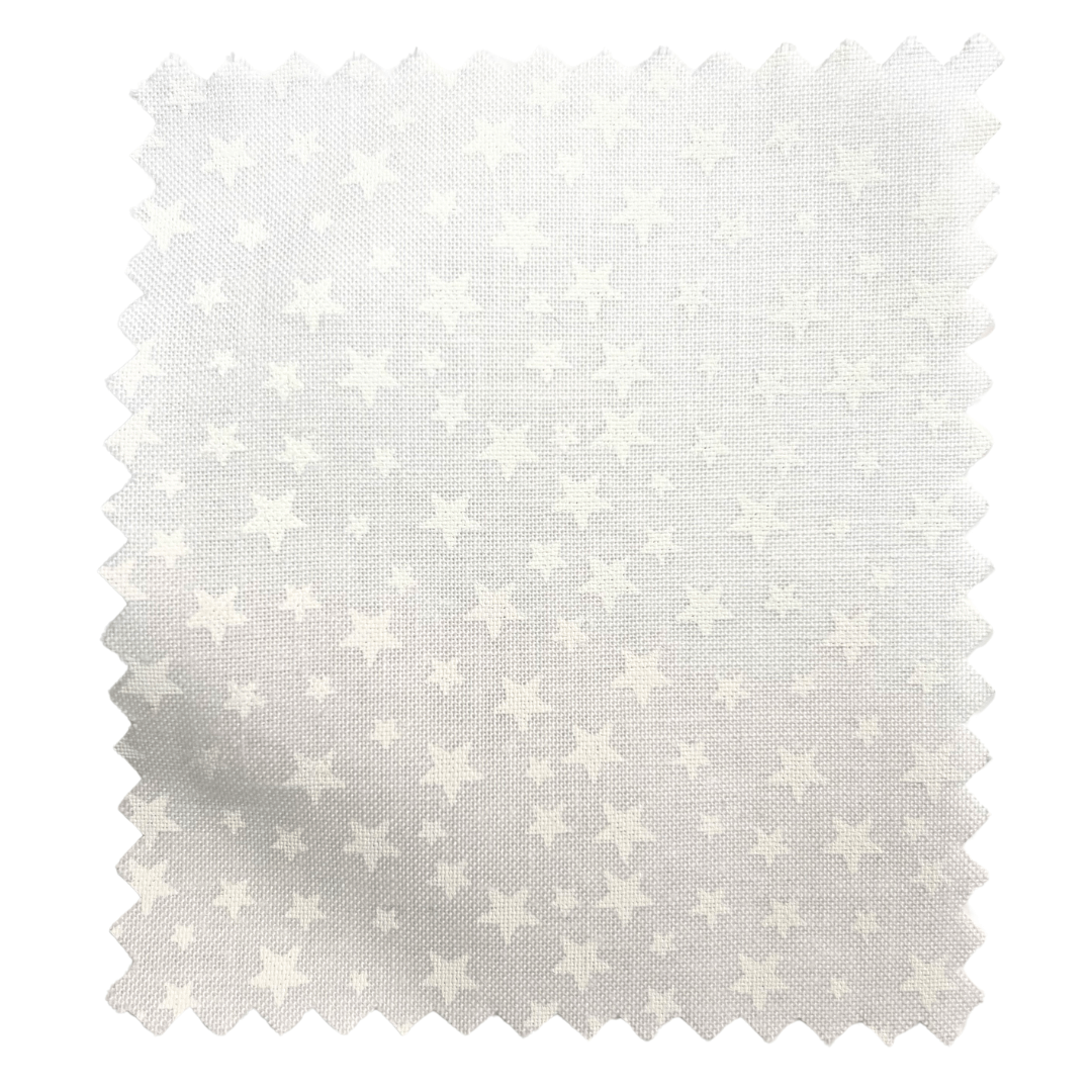 Tone on Tone 108" Supreme Backings - White on White - Stars Wideback Fabric Per Yard