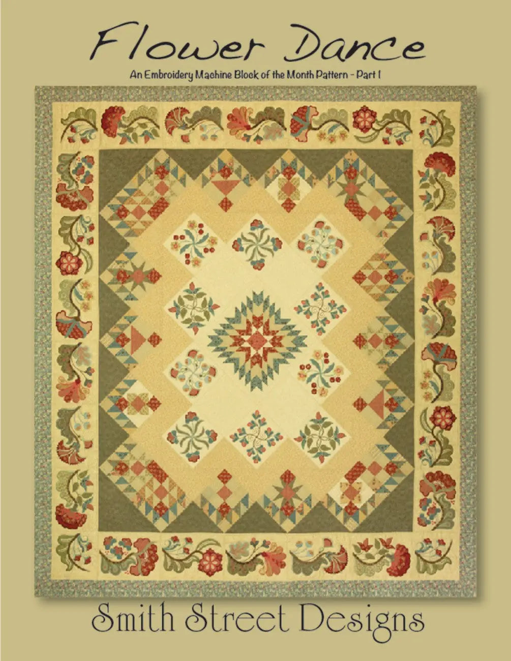 CD Flower Dance - Part 1 - Linda's Electric Quilters