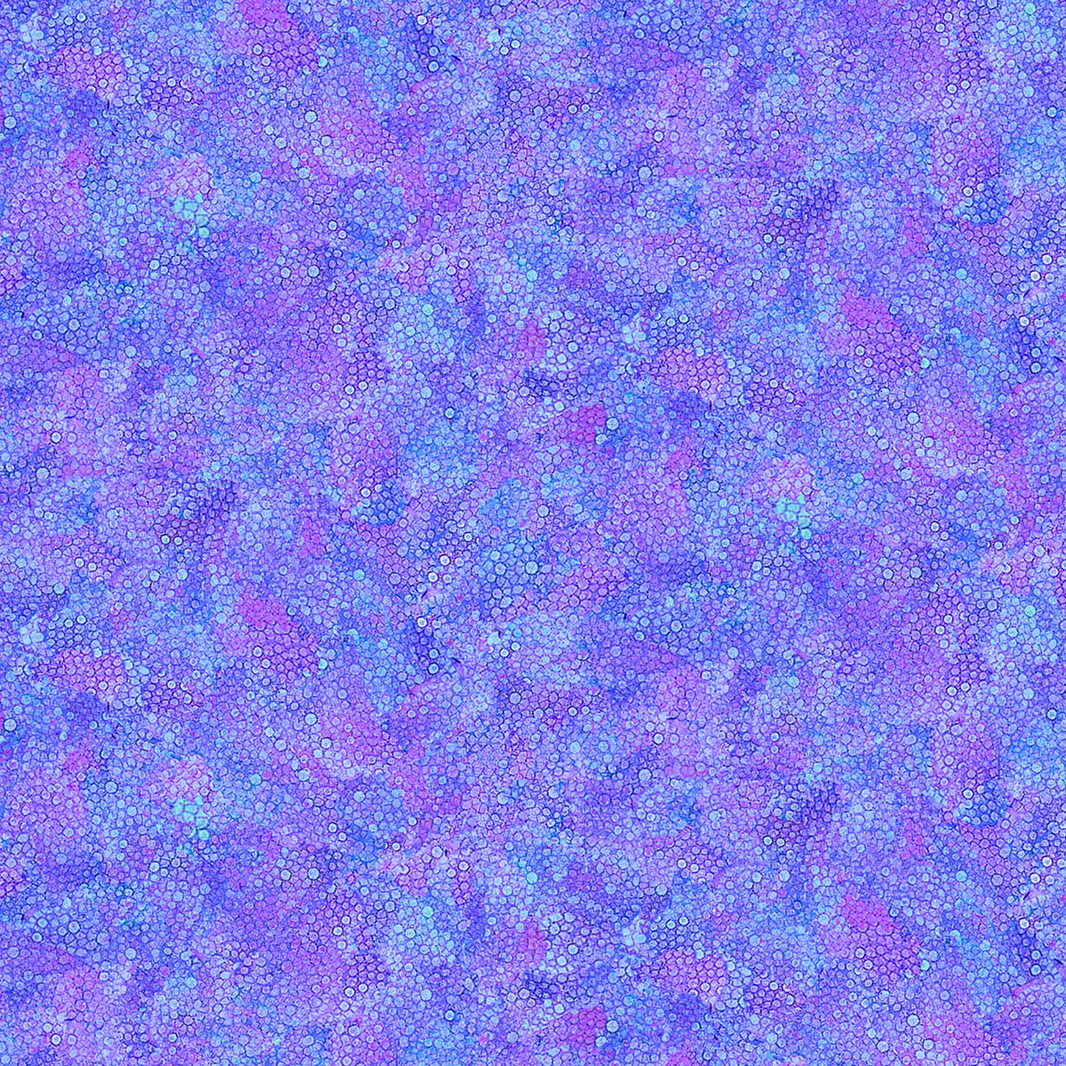 Timeless Treasures Fabric Dot Lilac Cotton 44"/45" Fabric Per Yard