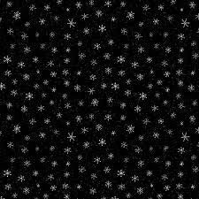 Wilmington Baby It's Gnomes Out black snow all over winter quilting cotton fabric