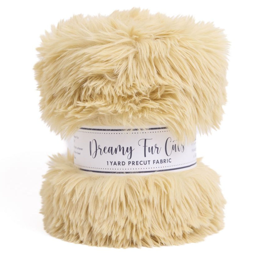Camel Dreamy Fur 1 Yard Cuts 58/60"