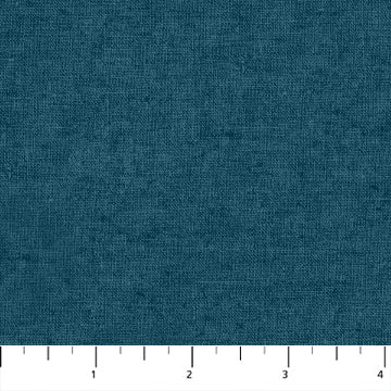 Figo Tint Teal solid linen fabric