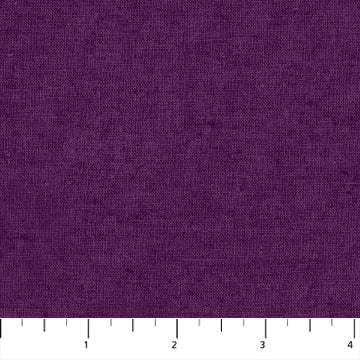 Figo Tint Purple solid linen fabric