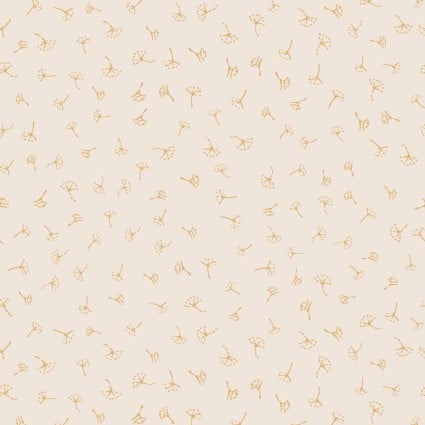 Clothworks Guess How Much I Love You 2024 Cream quilting fabric — storybook print on cream
