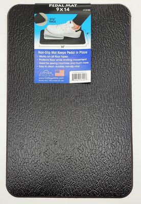 Pedal Mat 9 in x 14 in