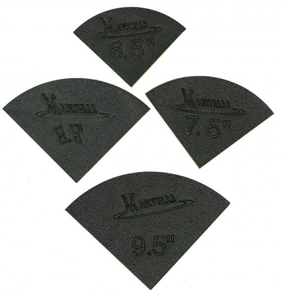 Martelli large circle template set, 6.5 to 9.5 inch