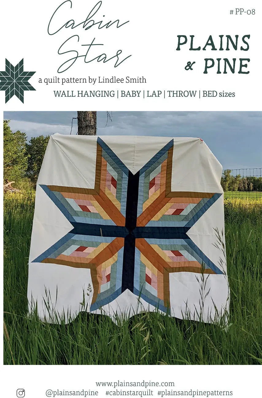 Cabin Star Quilt Pattern - Linda's Electric Quilters