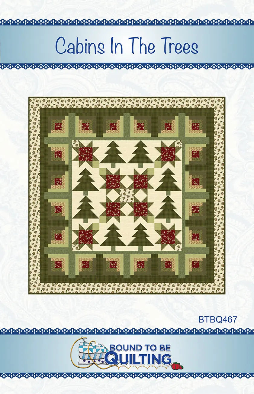 Cabins In The Trees - Linda's Electric Quilters