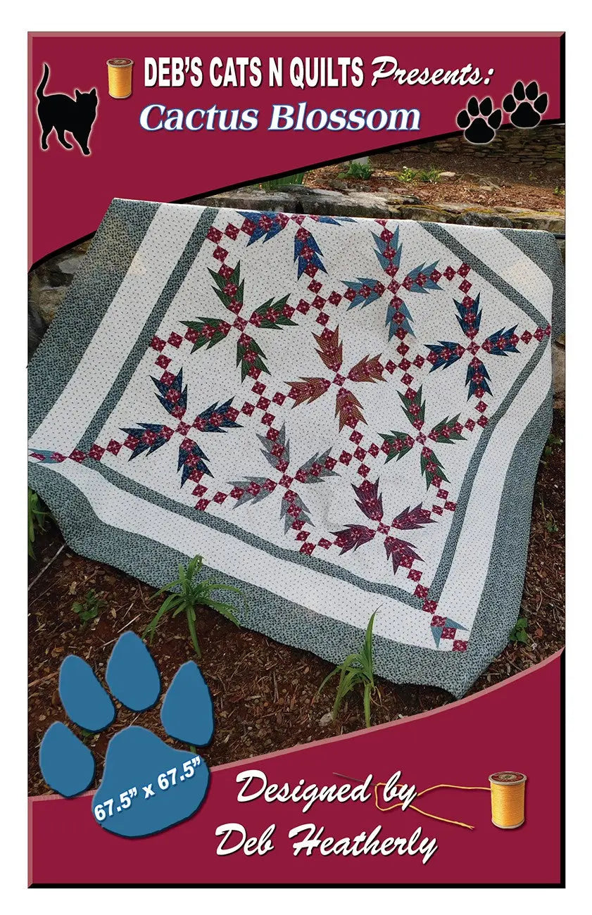 Cactus Blossom - Linda's Electric Quilters