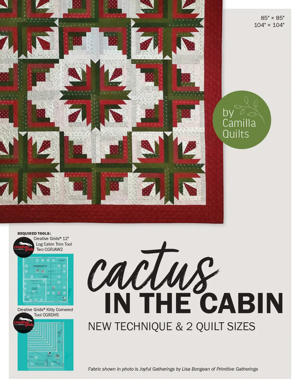 Cactus in the Cabin - Linda's Electric Quilters