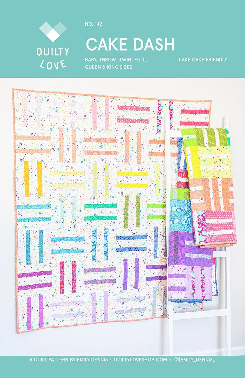 Cake Dash Quilt Pattern - Linda's Electric Quilters