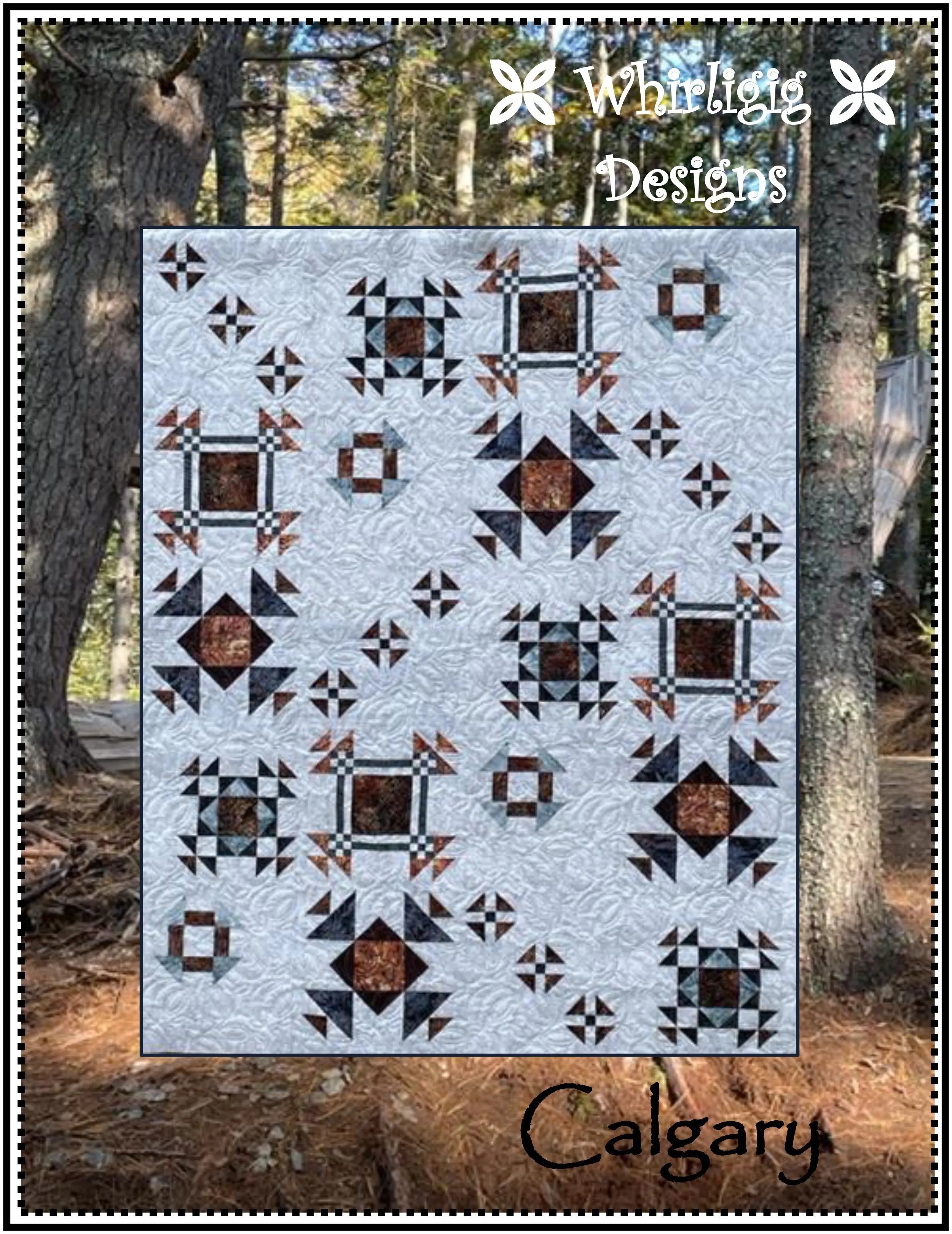 Calgary Block of The Month - Linda's Electric Quilters