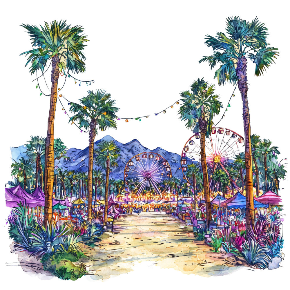 California Dreams Fabric Panel 10