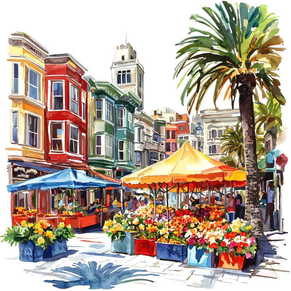 California Dreams Fabric Panel 12