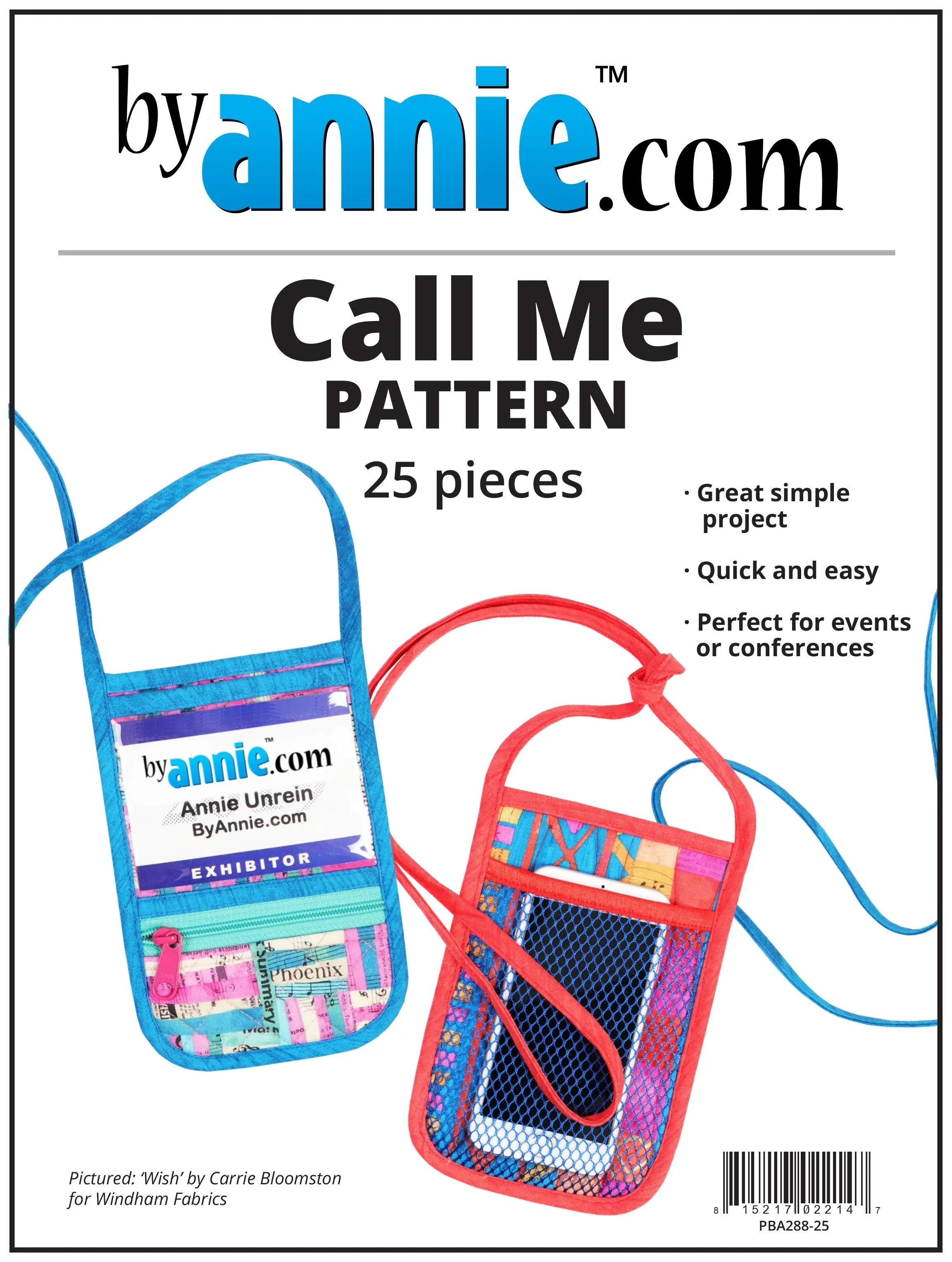 Call Me - Pack of 25 - Linda's Electric Quilters