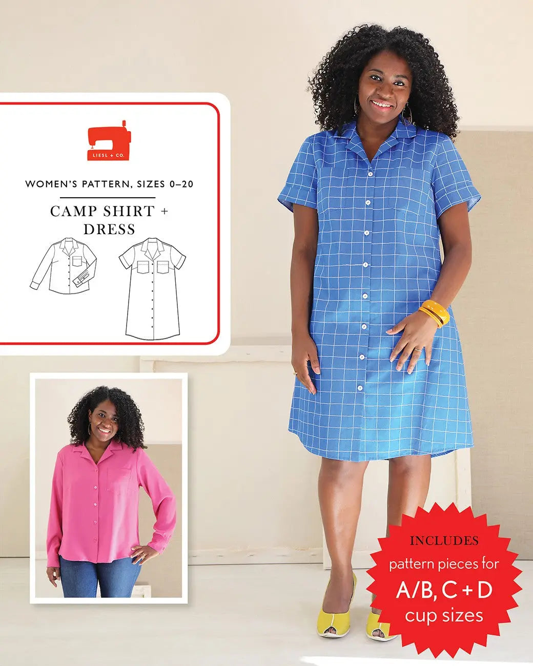 Camp Shirt & Dress - Linda's Electric Quilters