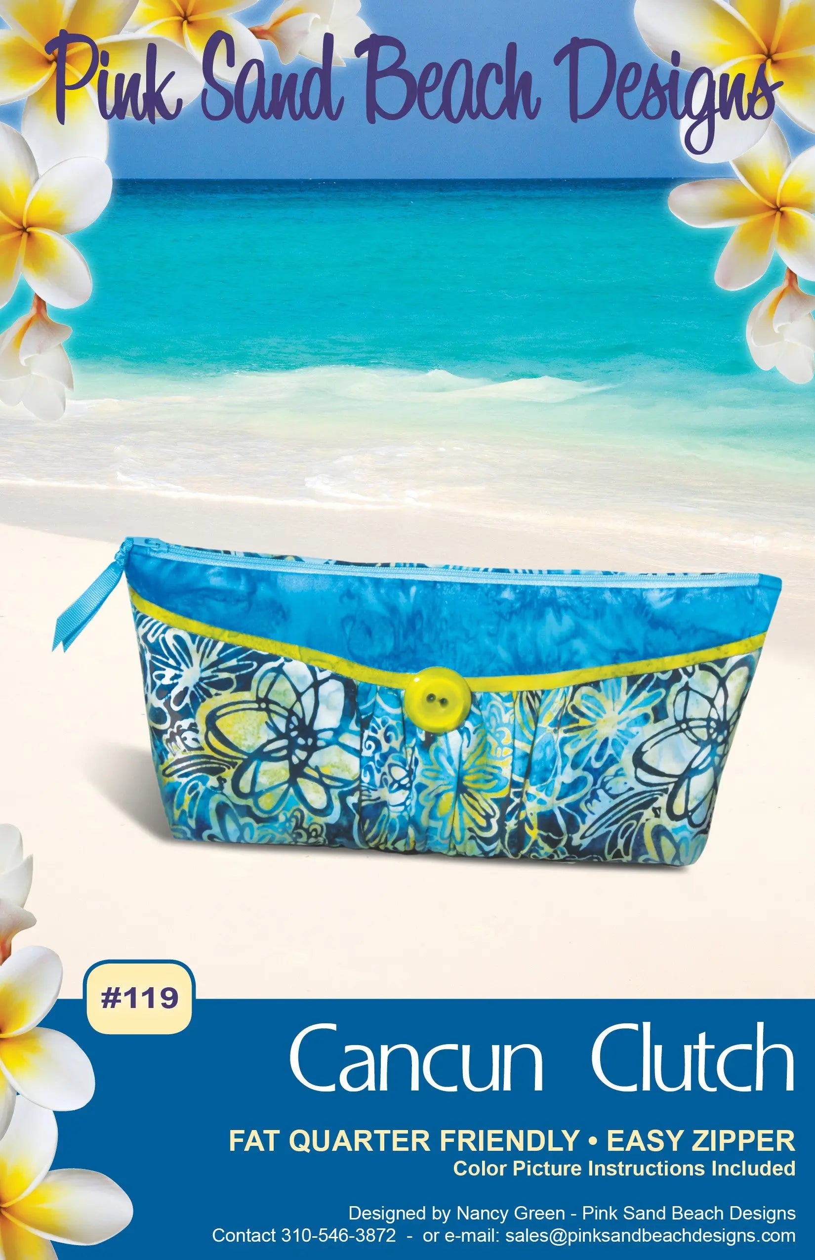 Cancun Clutch - Linda's Electric Quilters