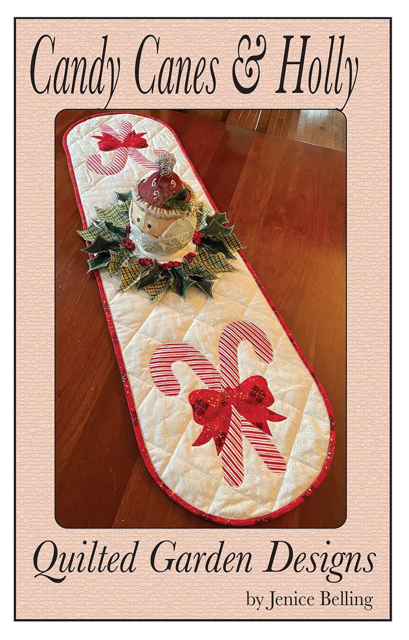 Candy Canes & Holly - Linda's Electric Quilters