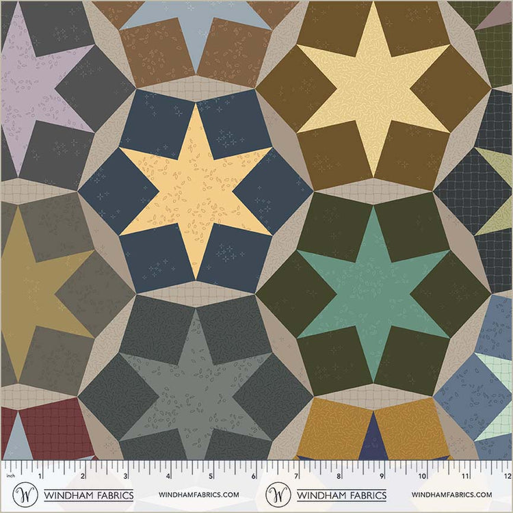 Canvas & Co. Dusk Stellar Cotton 44"/45" Fabric Per Yard
