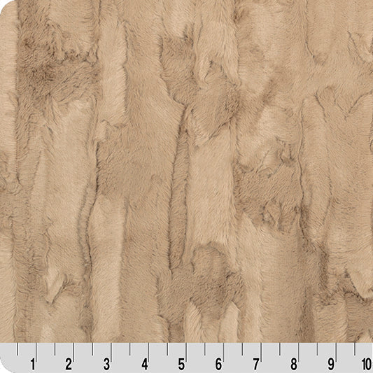 Cappuccino Luxe Cuddle Willow 58/60" Fabric Per Yard