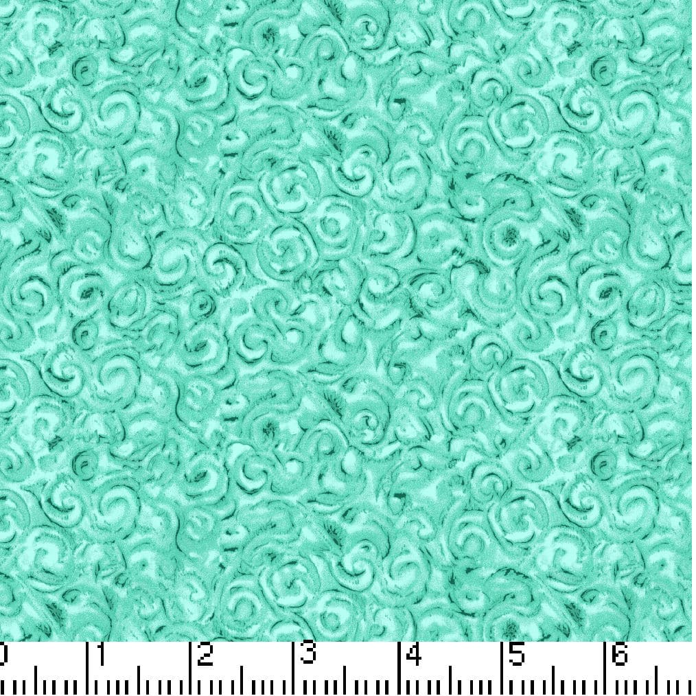 Caribbean Twister 45" Wide Cotton Fabric Per Yard