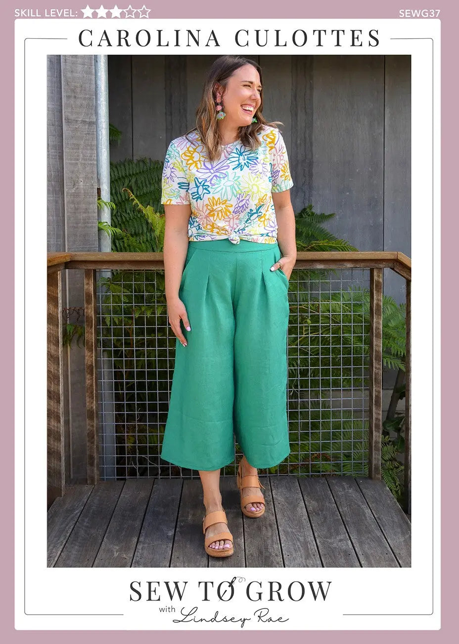 Carolina Culottes - Linda's Electric Quilters
