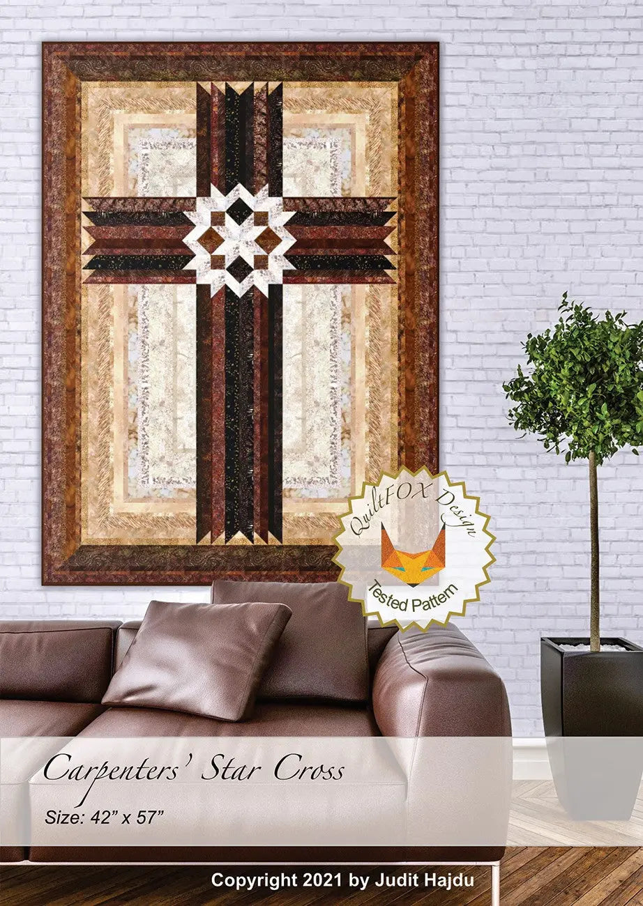 Carpenters' Star Cross - Linda's Electric Quilters