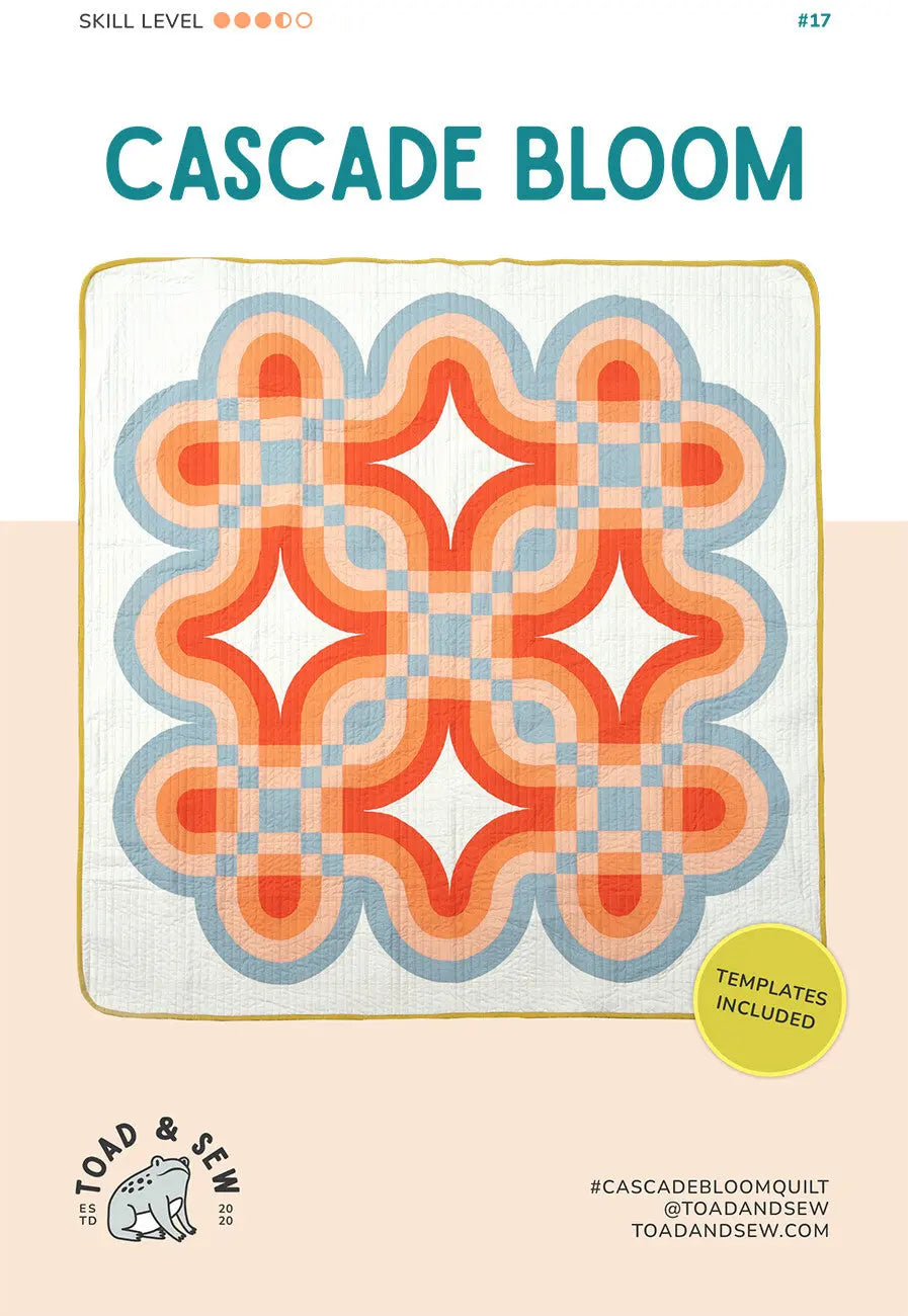 Cascade Bloom Quilt - Linda's Electric Quilters