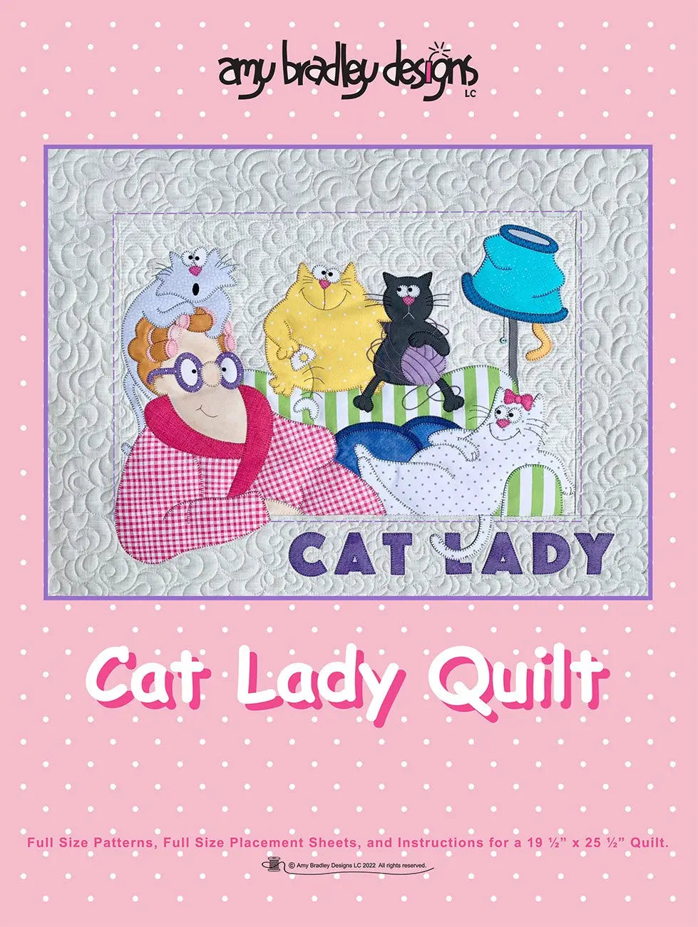 Cat Lady Quilt Pattern - Linda's Electric Quilters