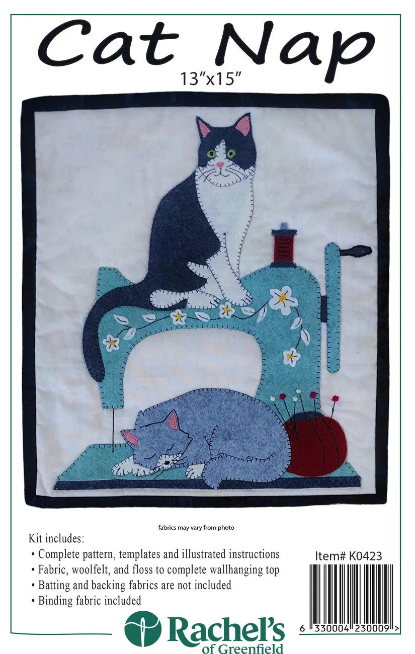 Cat Nap Wall Quilt Kit - Linda's Electric Quilters