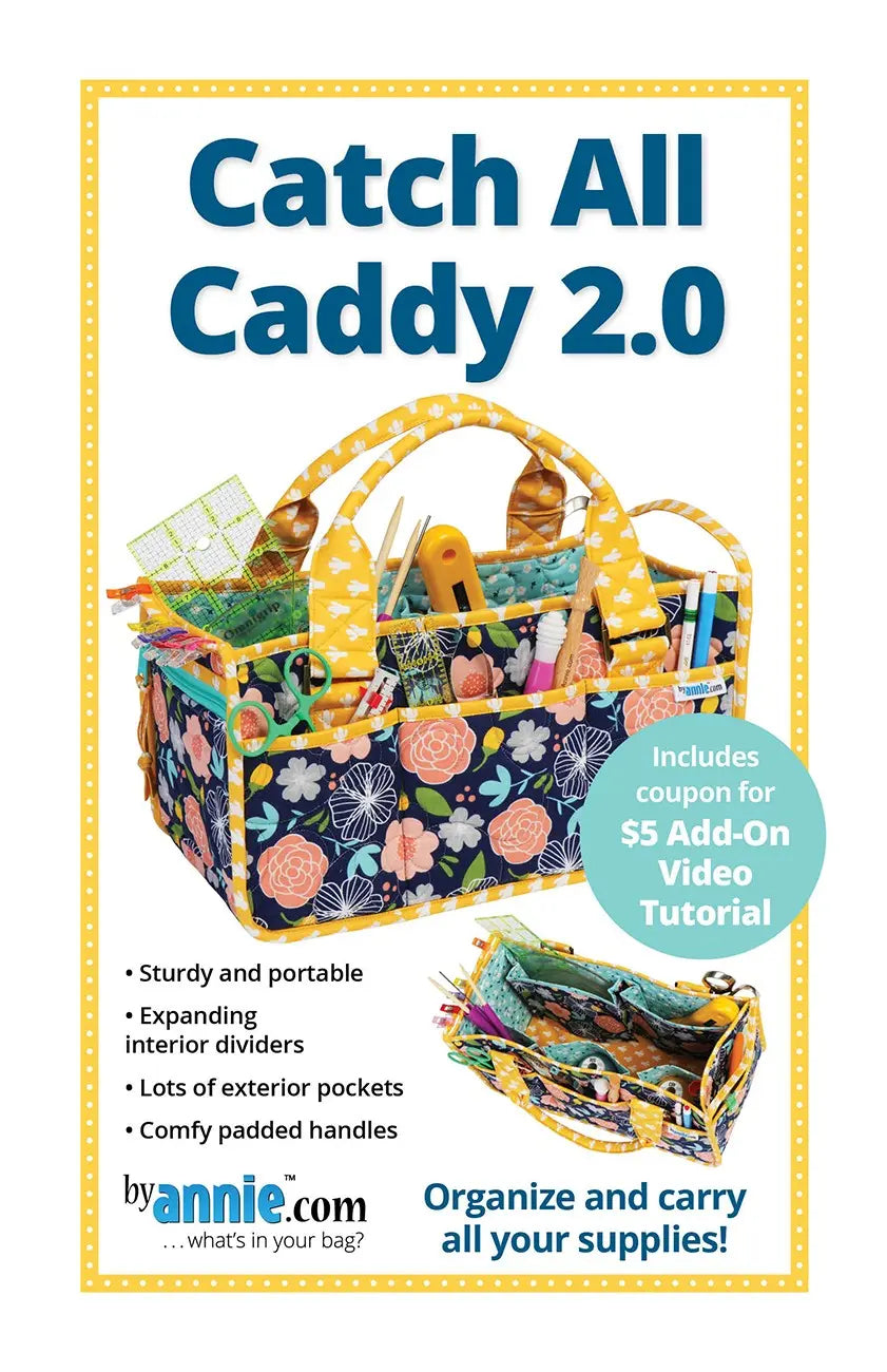 Catch All Caddy 2.0 - Linda's Electric Quilters