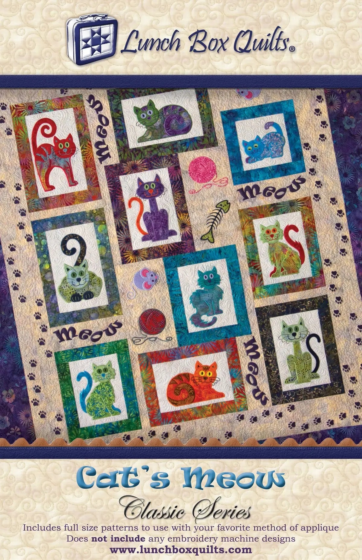 Cats Meow Classic Series - Linda's Electric Quilters