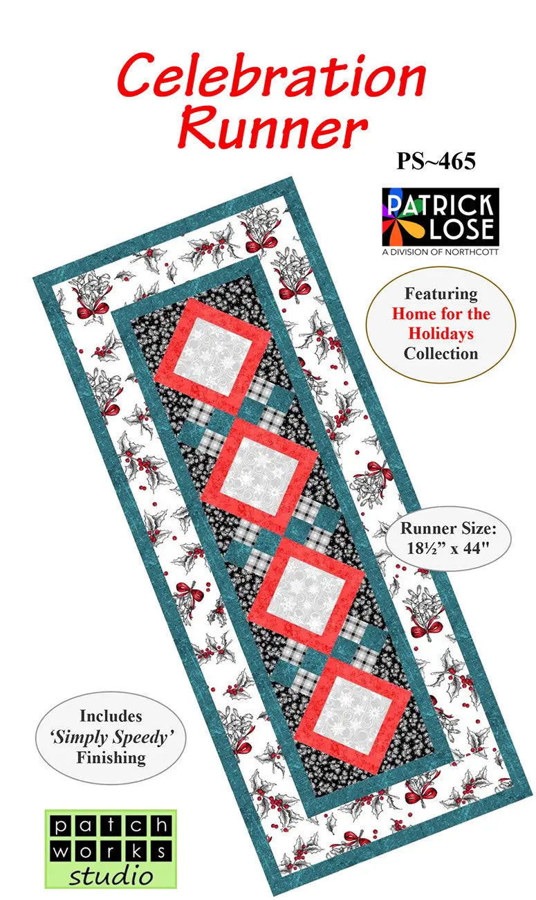 Celebration Runner - Linda's Electric Quilters