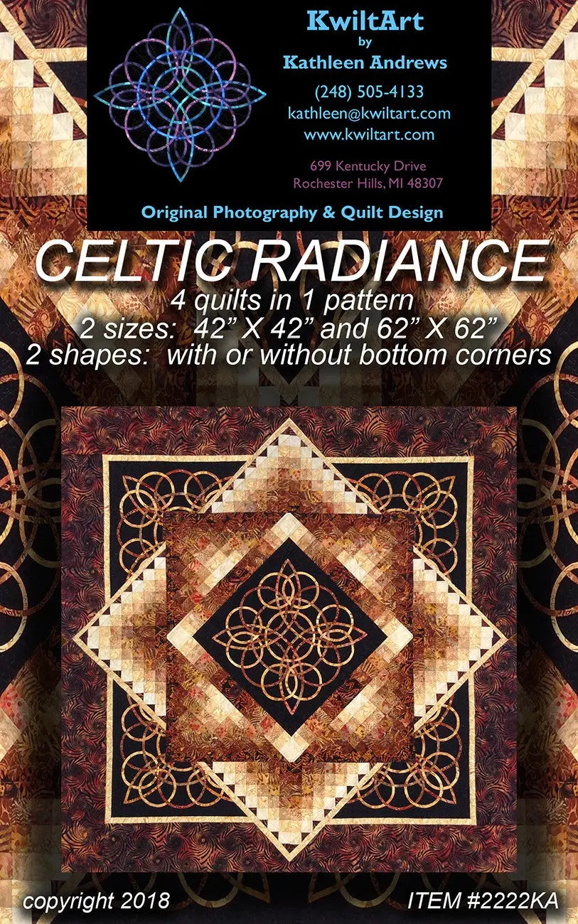 Celtic Radiance - Linda's Electric Quilters