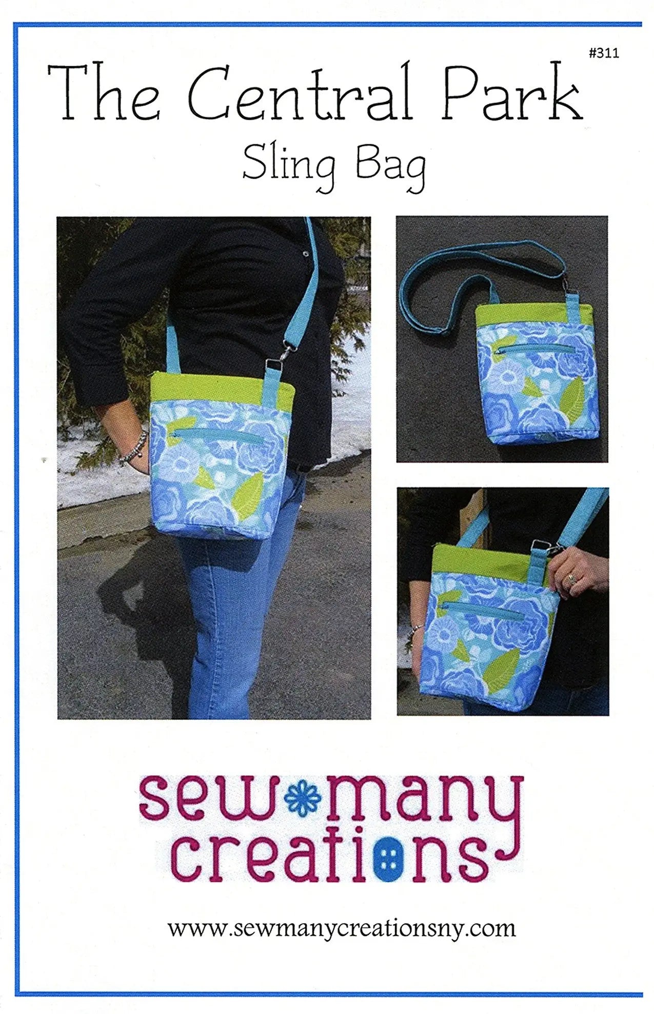 Central Park Sling Bag Checker Distributor