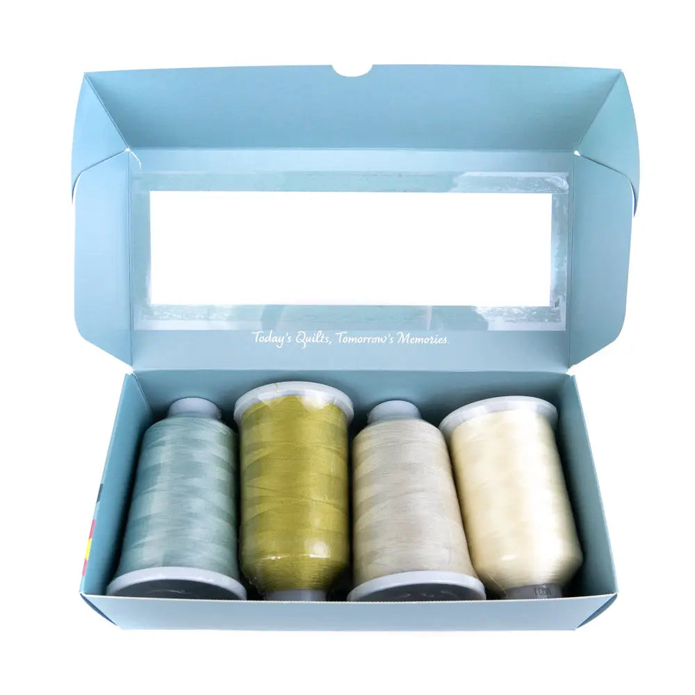 Charles’ Arctic Tundra by Edyta Sitar - Mixed Thread Pack WonderFil USA