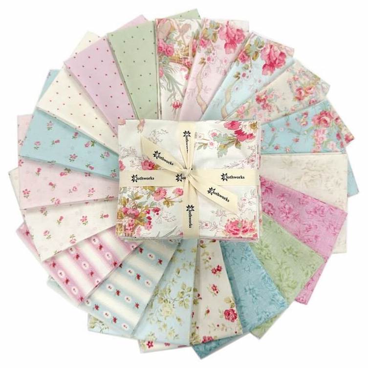 Charlotte - Clothworks - Fat Quarter Bundle - 19 pack