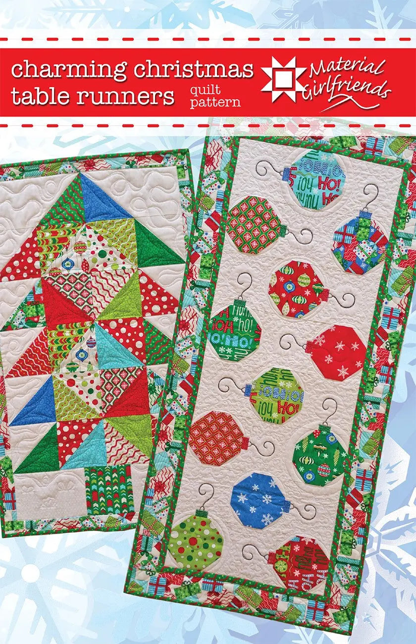 Charming Christmas Table Runners - Linda's Electric Quilters