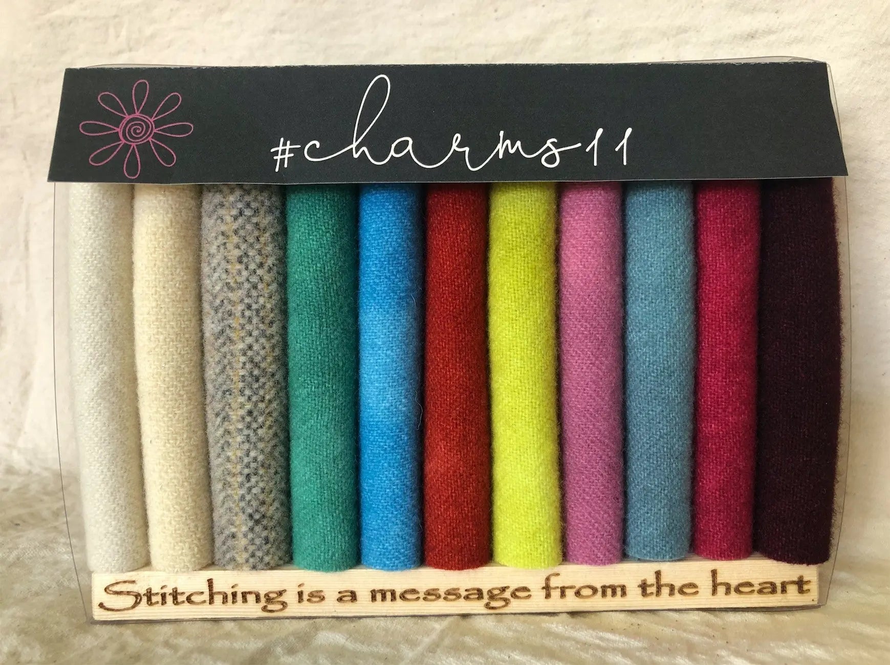 #Charms11 Modern Winter Christmas - Linda's Electric Quilters