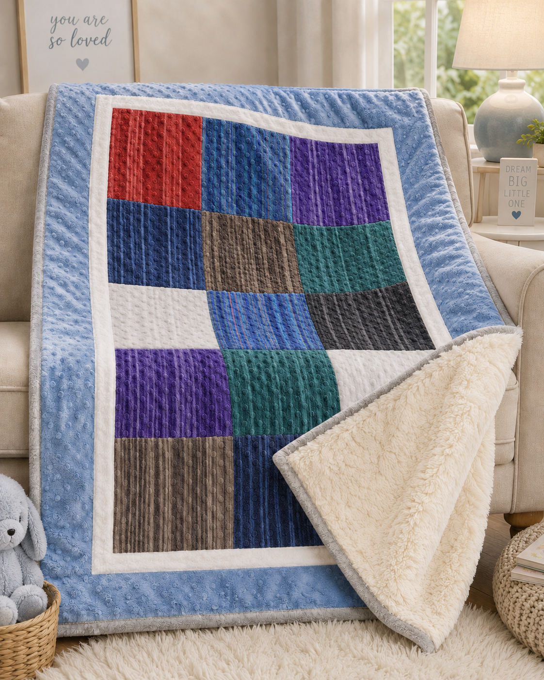 Cloud Nine Minky Snuggle Quilt Kit - by Corey Pearson
