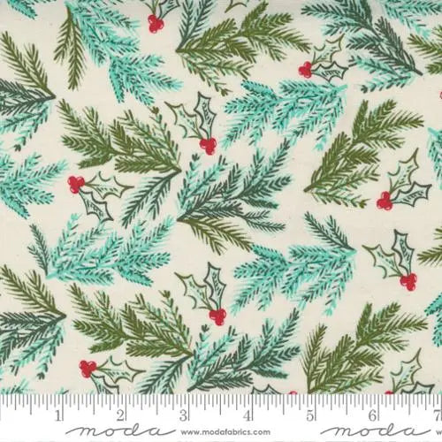 Cheer Merriment Natural Christmas Pine Needle 44"/45" Fabric Per Yard Moda Fabrics & Supplies