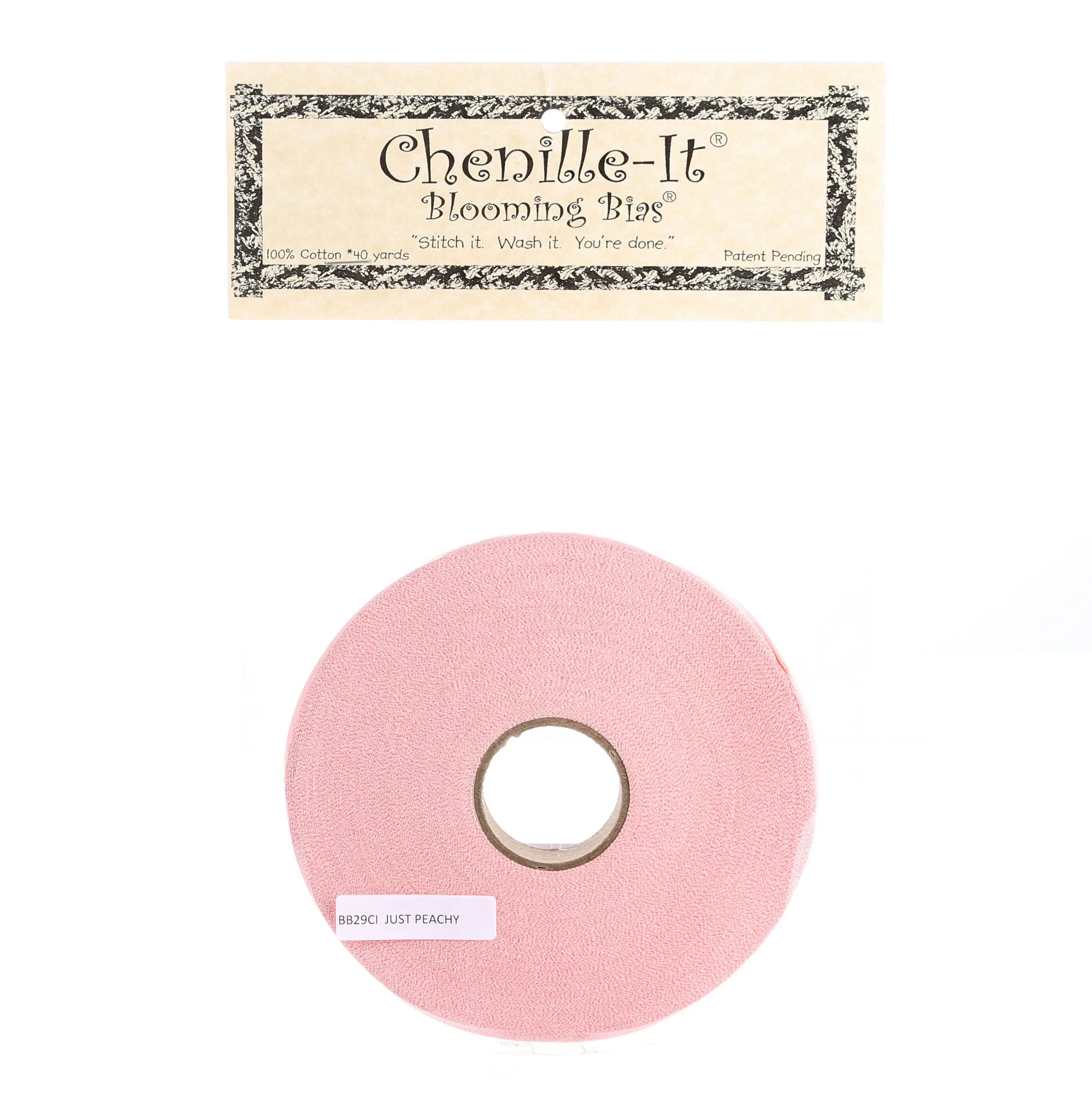 Chenille It 5/8in x 40yd Just Peachy - Linda's Electric Quilters